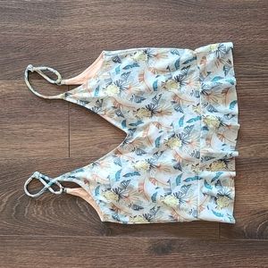 NWOT Kortni Jeane scoop neck swim top